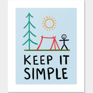 Keep it simple Posters and Art